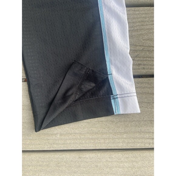 Y2K Nike Women’s XL Track Set Jacket Capri Pants Black White Blue Vintage - Picture 15 of 16